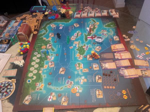 Merchants And Marauders Board And Game